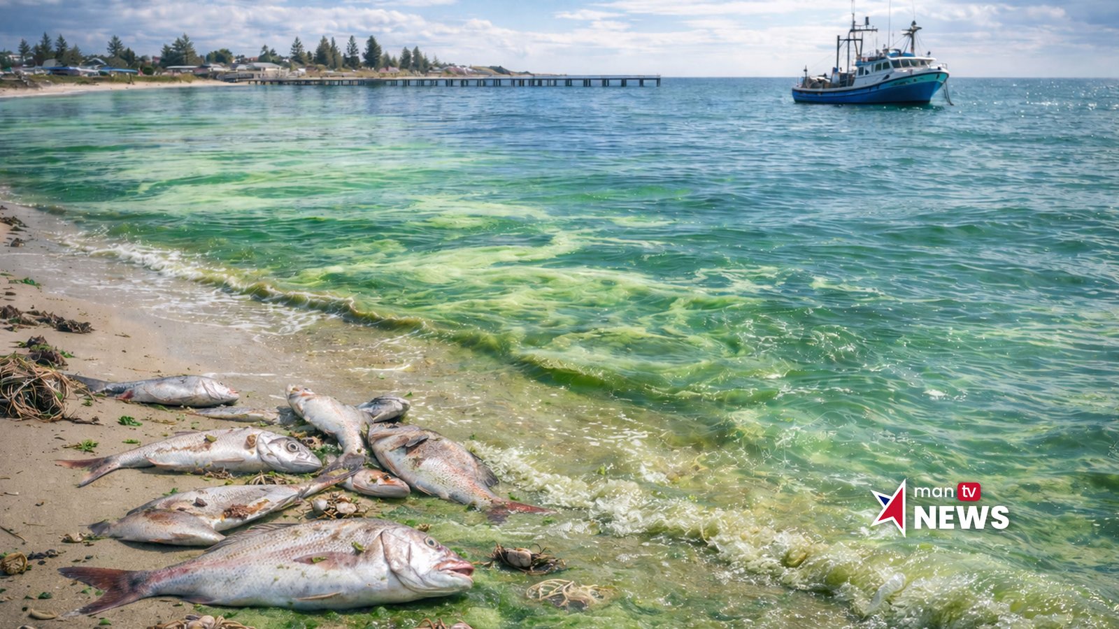 Toxic algal bloom impacting South Australia coastline