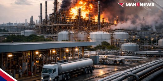 Refinery fire affecting fuel supply in Australia